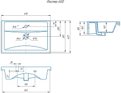СанТа Мебель для ванной Лондон 60 подвесная белая – фотография-12